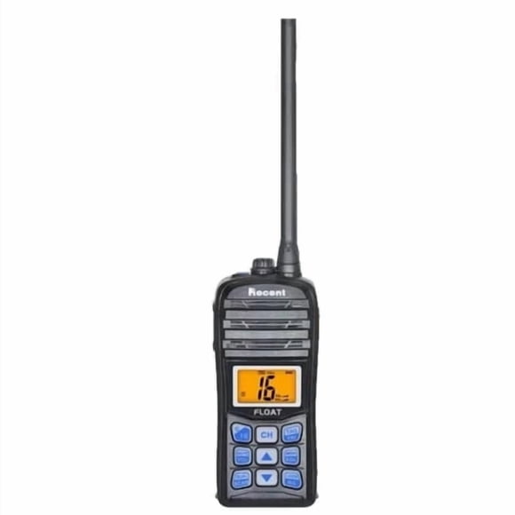 Recent RS-35M Radio Marino Portátil VHF Novedad, Transceptor Marino Recargable con Impermeabilidad IPX7, 156.000-161.450 MHz