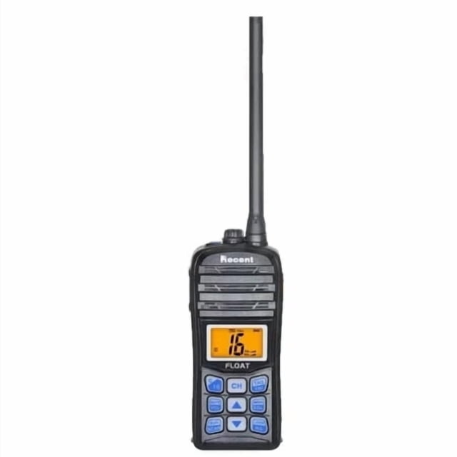 Recent RS-35M Radio Marino Portátil VHF Novedad, Transceptor Marino Recargable con Impermeabilidad IPX7, 156.000-161.450 MHz