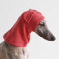 thumbnail image 2 of Cats Calming Headwear Hat for Pet Holiday Decorations with Ear Neck Warmer Funny Ear Dog Headwear Photo Props Red L, 2 of 5