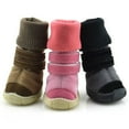 waterproof winter dog boots