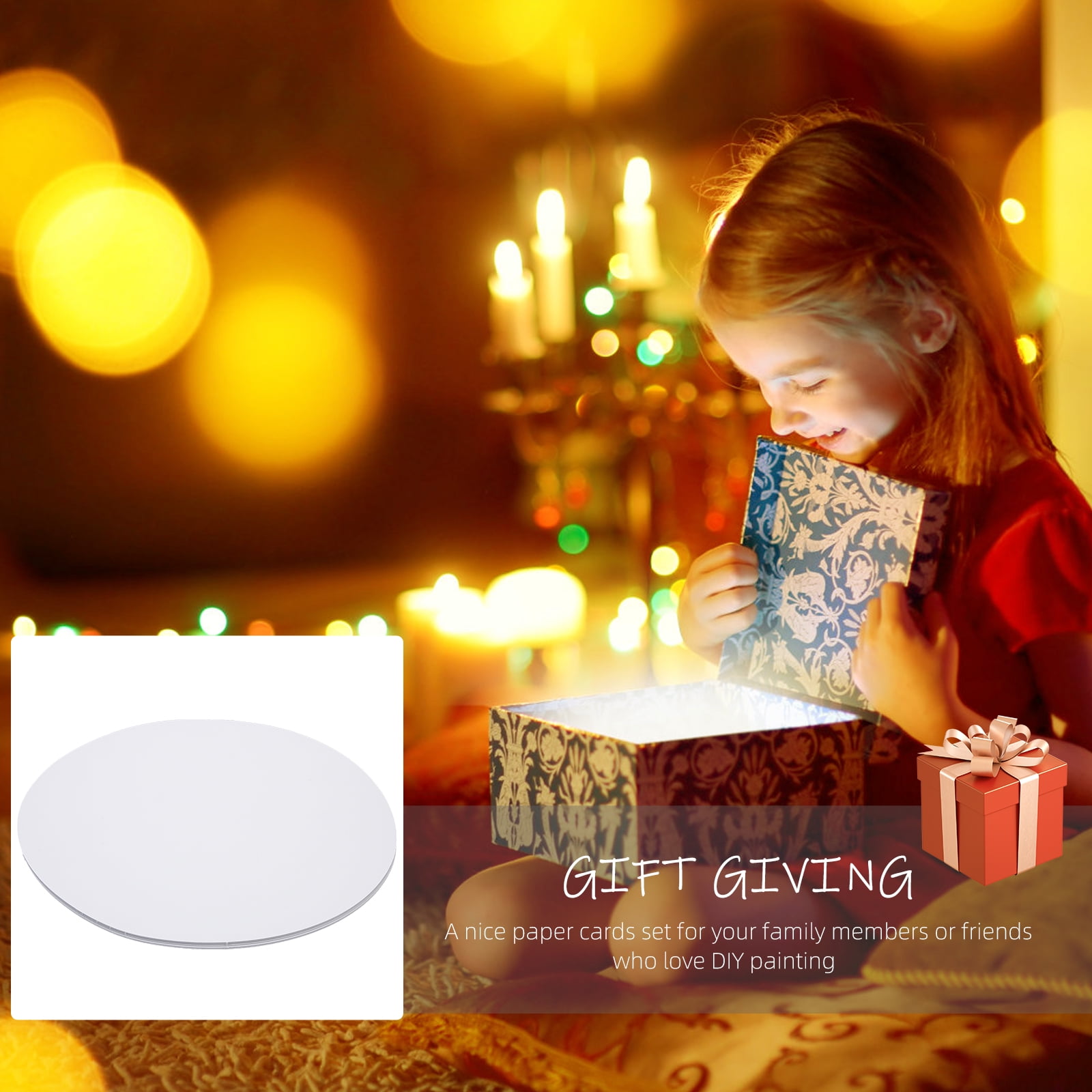 50 Pcs DIY Painting Cardboard DIY Drawing Paperboard Artist Sketch Drawing Paperboard