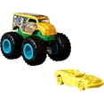 thumbnail image 2 of Hot Wheels Monster Trucks Hound Hauler Combo Pack, 2 of 6