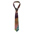 thumbnail image 1 of Fotbe Rainbow Scales Fantasy Dragon Corbata Clásica para Hombre con Estampado – Corbata de Seda Jacquard Tejida, para Negocios, Bodas y Eventos Formales, 1 of 7