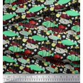 thumbnail image 3 of Soimoi Rayon Fabric Fish Cartoon Print Fabric by The Yard 42 Inch Wide, 3 of 3
