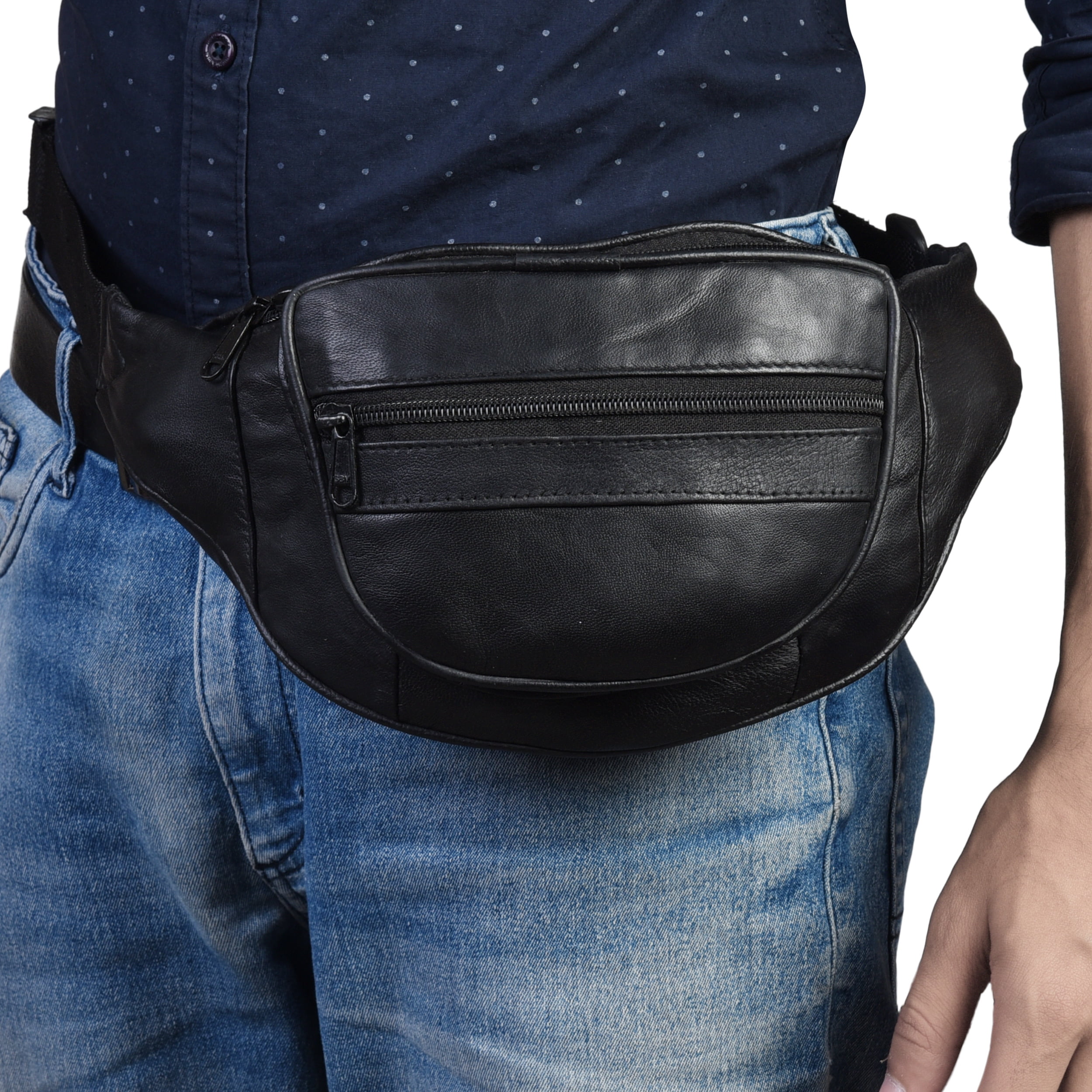 Designer Fanny Pack Leather by Leatherboss Walmart.com