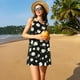 thumbnail image 3 of Fotbe Daisies Flowers Vestido de Verano sin Mangas para Mujer – Vestido Midi Línea A, Estilo Camiseta Floral, Vestido Playero Casual y Fluido, 3 of 7