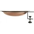 thumbnail image 3 of Good Directions BBD Pure Copper 13.5" Deck Mount Bird Bath Birdbath, 3 of 8