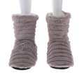 thumbnail image 4 of Calcetines de Mujer Forrados de Vellón Térmicos Antideslizantes para Niñas Gris Macarena, 4 of 8
