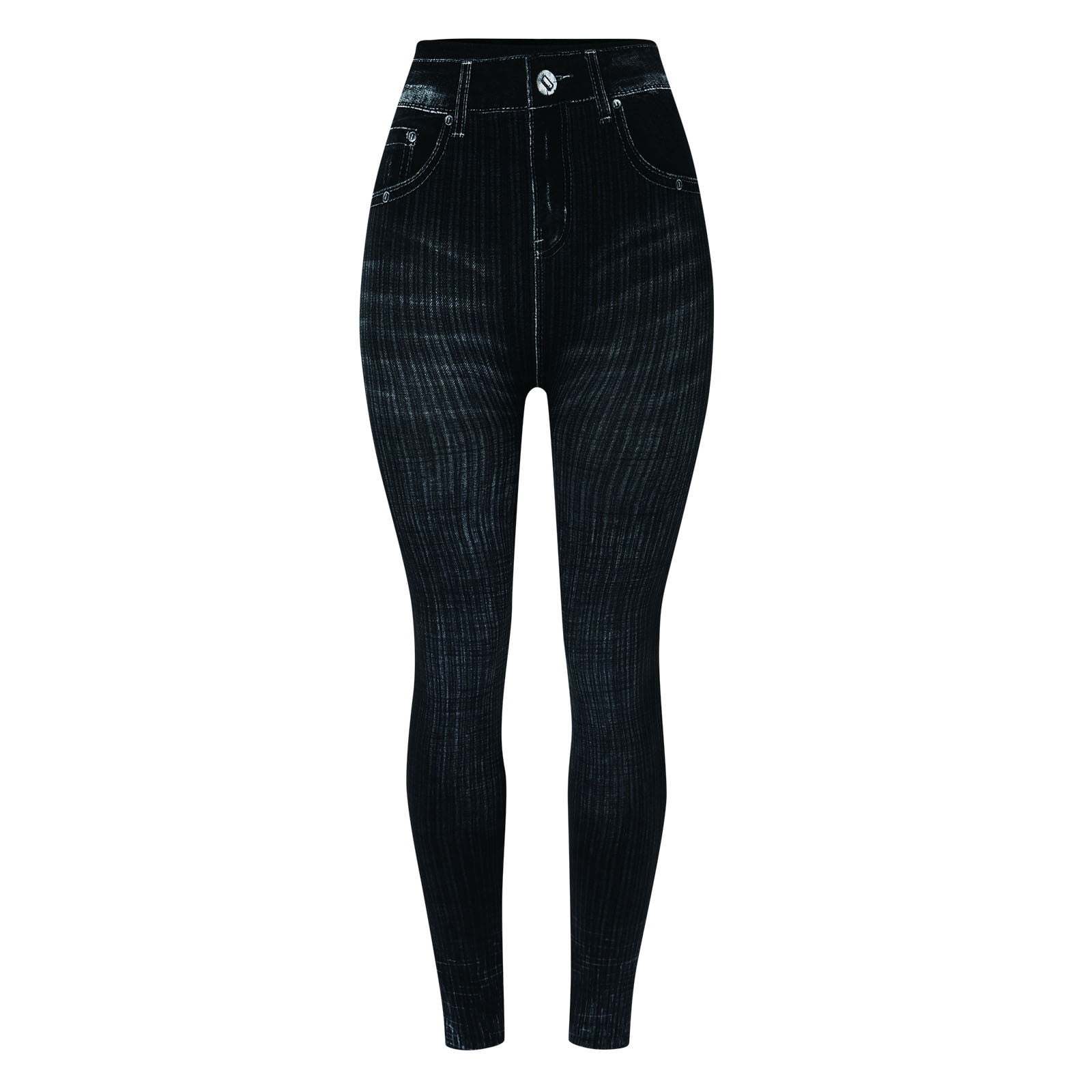 Jegging Leggings Rayas Casual Para Mujeres - EBay