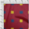 thumbnail image 1 of oneOone Cotton Flex Fabric Small Motif Ikat Decor Fabric Printed BTY 40 Inch Wide, 1 of 4
