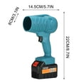 thumbnail image 2 of XGFHYJEH Hand Held Fan, Mini Fan Handheld, Hand Held Fan Rechargeable, Portable Folding Hand Held Cooling Fan, 2 of 6