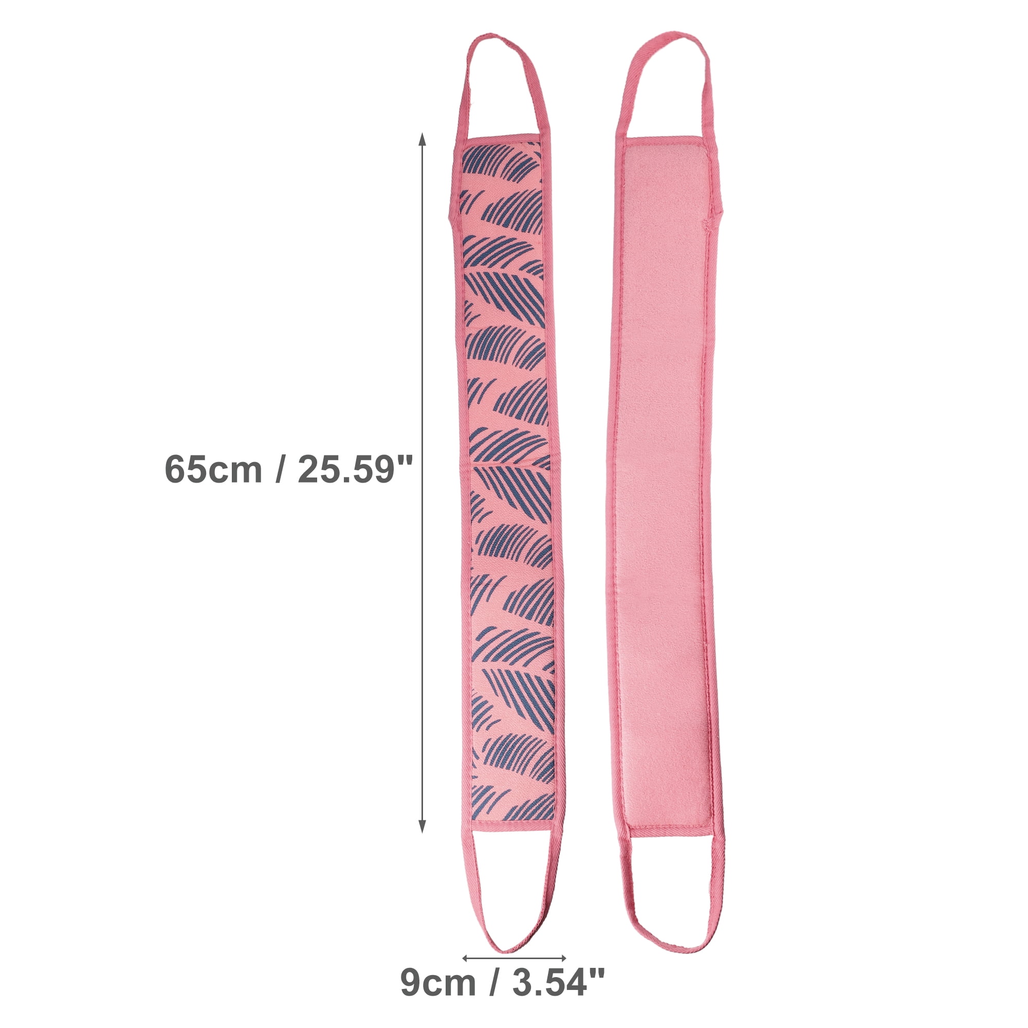 Unique Bargains Bath Shower Loofah Sponge Bath Sponge Pink