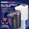 thumbnail image 3 of Portable Bottled Water Dispenser, 2-5 Gallon Universal Fit, LCD Display USB Rechargeable, 3 of 5