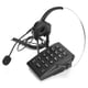 thumbnail image 4 of Teléfono con cable HT700 con auriculares, teléfono para centro de llamadas con micrófono omnidireccional, auriculares para oficina y hogar, 4 of 5