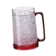 thumbnail image 1 of Taza de cerveza de doble pared, taza de té, tazas de hielo reutilizables creativas, taza para beber agua para el hogar, desayuno, abuelo y padre Rojo, 1 of 9