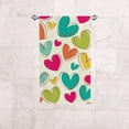 thumbnail image 6 of GZHJMY Seamless Doodle hearts, Bath Shower Towels Set of 2 for Bathroom -Soft Microfiber Hand Towel Absorbent Soft Decorative Face Towel for Kids 30 x 15 inch, 6 of 6