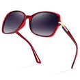 thumbnail image 1 of Gafas de Sol Polarizadas FEISEDY B2760 Rojas UV400 para Mujeres, 1 of 8