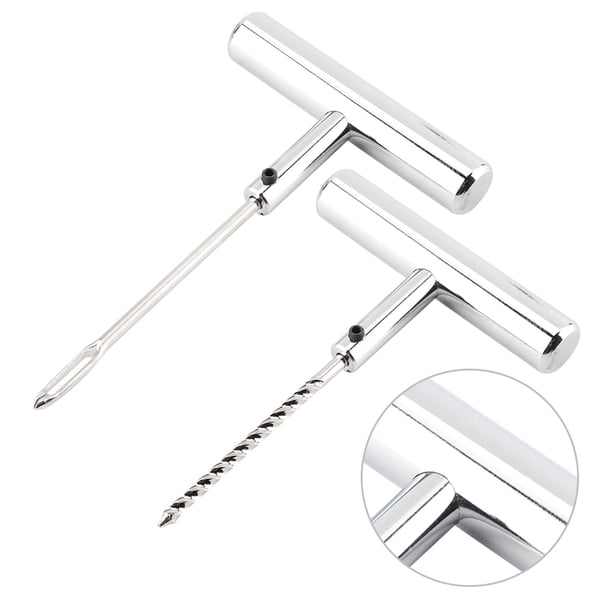 Kit De Reparación De Neumáticos Juego De Herramientas De Reparación De Neumáticos De 2 Piezas Para Motocicletas