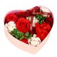 thumbnail image 3 of Caja de regalo creativa con forma de corazón de flor de jabón, regalo creativo de cumpleaños para San Valentín y Navidad para novia, 3 of 6