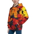 thumbnail image 2 of Vsdgher Marigold Flowers In Different Colors Hoodie Youth Classic Hooded Pullover Sweatshirts Essentials Hoodie for Children (s-xl)-Medium, 2 of 6