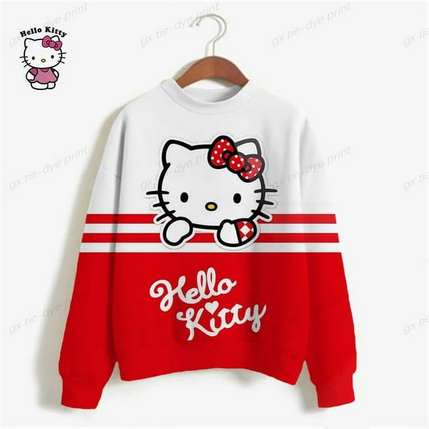 Hello kitty hotsell sweatshirt women's