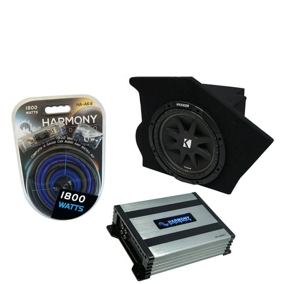 93-02 Pontiac Firebird Coupe Driver Side 10" Kicker Comp C10 Sub Box HA-A400.1