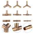 thumbnail image 3 of 9 Pcs Pipe Gas Nozzle Gas Pipe Natural Gas Joint Durable Copper Nozzle Fittings, 3 of 3