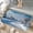 A Snowy Village Scene, variant on 1pc Koi Fish in a Hole Absorbent Non-Slip Bathroom Thickened Flannel Rug Decor,Soft,Quick Drying,Suitable For Indoor/outdoor Use,Bathrooms,Bedrooms,Kitchens,Terrace,Laundry Rooms,16"x24"