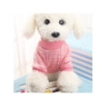 thumbnail image 1 of Warm Pet Dog Cute Sweater Small Medium Pet Cat Clothes Coat Jacket Jumper NEW, 1 of 3
