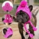 thumbnail image 4 of Billuyoard Gorros de invierno para perros para mayor calidez y un aspecto moderno Gorro cálido para perros de invierno Gorros cálidos para Ropa para mascotas gris L, 4 of 6