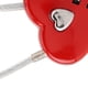 thumbnail image 1 of Código En Forma De Corazón Código Combinación Equipaje, Bloqueo De Cable Pequeño Con Contraseña De Bacalao De Seguridad Pareja De Seguridad Para Equipaje, Mochila, Joyería,, 1 of 7
