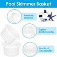 thumbnail image 5 of Swimming Pool Skimmer Basket (Filter Basket), Fine-Mesh Basket Filters Pool Debris Efficiently, Swimming Pool Basket Multi Purpose Filter Basket For Swimming Pool Cleaning, By Kingtowag, 5 of 5