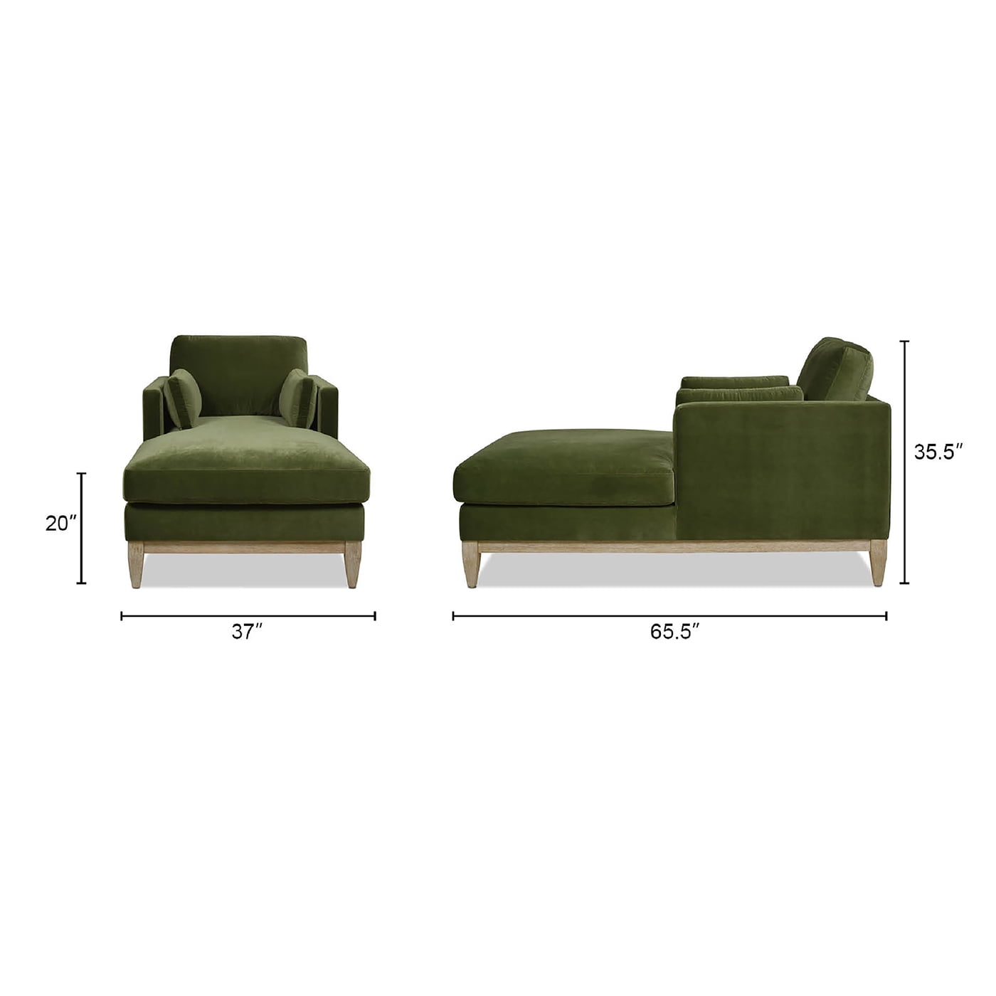 Farmhouse chaise online lounge chair