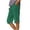 Green, variant on Long Shorts for Women Plus Size Hawaiian Beach Mid Rise Pants Comfortable Retro Trendy Clothes S Gray