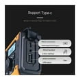 thumbnail image 4 of Multifunction Radio Hand Crank Solar USB FM/ AM/ WB Weather Radios Emergency Flashlight Power Bank ,Handy Bright, 4 of 4