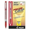 Pilot Precise Grip Roller Ball Stick Pen, Red Ink, 1mm