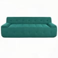 thumbnail image 3 of Modern 86.2'' Minimalist Polyester Mesh 3-Seat Sofa for Living Room, 3 of 19
