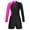 Rose, variant on inhzoy Girls Long Sleeve Glitter Gymnastics Leotards with Shorts Outfits