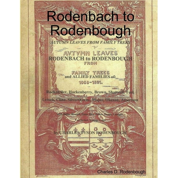 Rodenbach to Rodenbough, (Paperback)