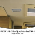 thumbnail image 3 of FESTFENDS Universal Grey Air Outlet Panel for Rv and Yachts Durable Waterproof Vent Grill, 3 of 8