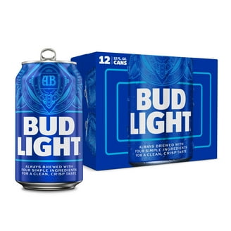 Bud Light 30缶 ✖︎２ケース Bud Light American Light Lager Beer 30 Pack 12 fl oz Aluminum Cans
