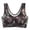 Black, variant on Bra Seamless Wireless Sleep Bra Vest-Style for Middle and Elderly Women Comfort Support Sleep/ Leisure Wear Purple XXL