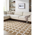 thumbnail image 7 of Hauteloom Kalkin Living Room, Bedroom Area Rug - Contemporary - Caramel, Ivory, Sage - 5'3" x 7', 7 of 7