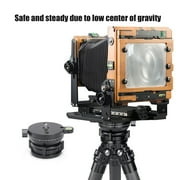 SUNWAYFOTO LB-68R 68mm 360°Panoramic Leveling Base Head for Tripod, 22 lbs (10kg) Load Capacity