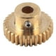 thumbnail image 1 of 30 Tooth 0.8 Mod Brass Spur Gear - 6mm DBore Industrial Robot Parts, 1 of 5