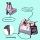 thumbnail image 4 of Cuna Corral Para Bebé Aeiou C96-a Con Cambiador Alto Rosa., 4 of 9