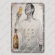 thumbnail image 3 of Letreros de hojalata con placa de cerveza japonesa, cartel retro de cerveza de barril, placa de metal, decoración de pared para bar, pub, club, comedor, hogar, 3 of 5