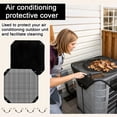 thumbnail image 4 of Black Mesh Ac Unit Covers Outdoor, 71*71 Air Conditioner Cover for Outside, Dust-Proof Protective Air Conditioner Covers for Outside, All-Weather Ac Covers for Outside, Ideal for, 4 of 4