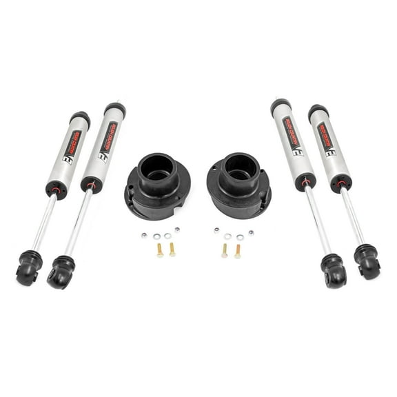 Rough Country 2.5" Leveling Kit w/V2 Shocks for 14-22 Ram 2500/3500 4WD - 37770 Fits select: 2018 RAM 2500 ST, 2019-2020 RAM 2500 TRADESMAN