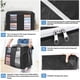 thumbnail image 4 of RV Juego de 4 Bolsas de Almacenamiento de Ropa, Bolsa de Almacenamiento Grande Debajo de la Cama de 60 * 40 * 35 cm, Gran Capacidad, Plegable, para Edredón, Almohada para Ropa, con Ventana y Asas Reforzadas Gris Sailing Electrónica, 4 of 5